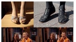 Sandals with tights: a fashionable combination or a sign of bad taste?