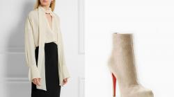 Beige ankle boots - create stylish looks