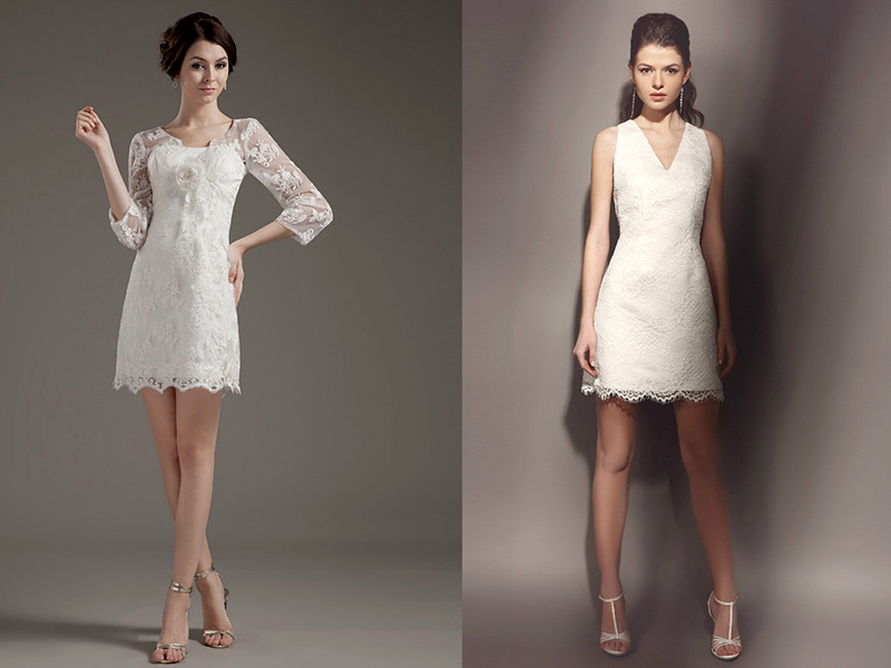 Brautkleider für niedrige Mädchen: Die besten Modelle der Saison