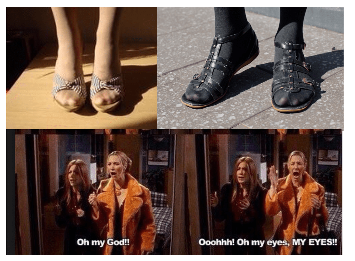Sandale cu ciorapi: combinație la modă sau semn de gust prost?