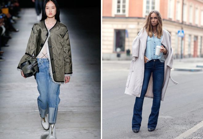 Jeans-Pipes - wer gehen, was zu tragen und wie man modische Bilder erstellt?