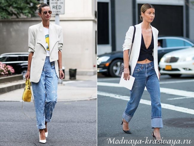 Жіночі джинси-бойфренди - з чим носити, щоб виглядати стильно?
